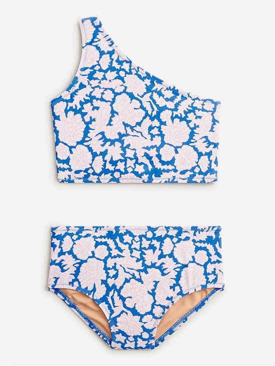 Sz Blockprints Other - SZ Blockprints™ X crewcuts one-shoulder two-piece swimsuit in floral Size 10